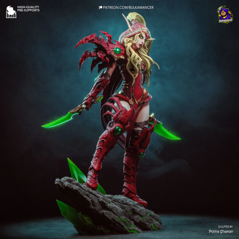 Valeera Sanguinar STL 2 - Warcraft