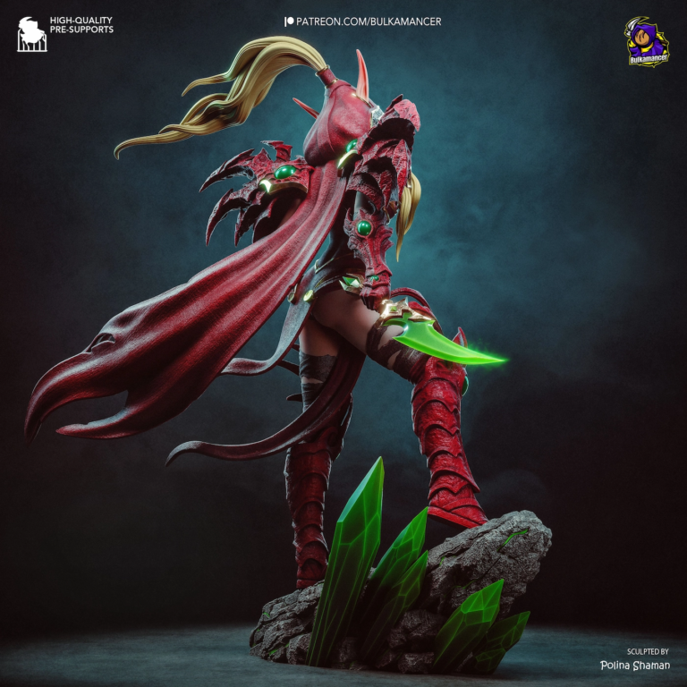 Valeera Sanguinar STL 2 - Warcraft