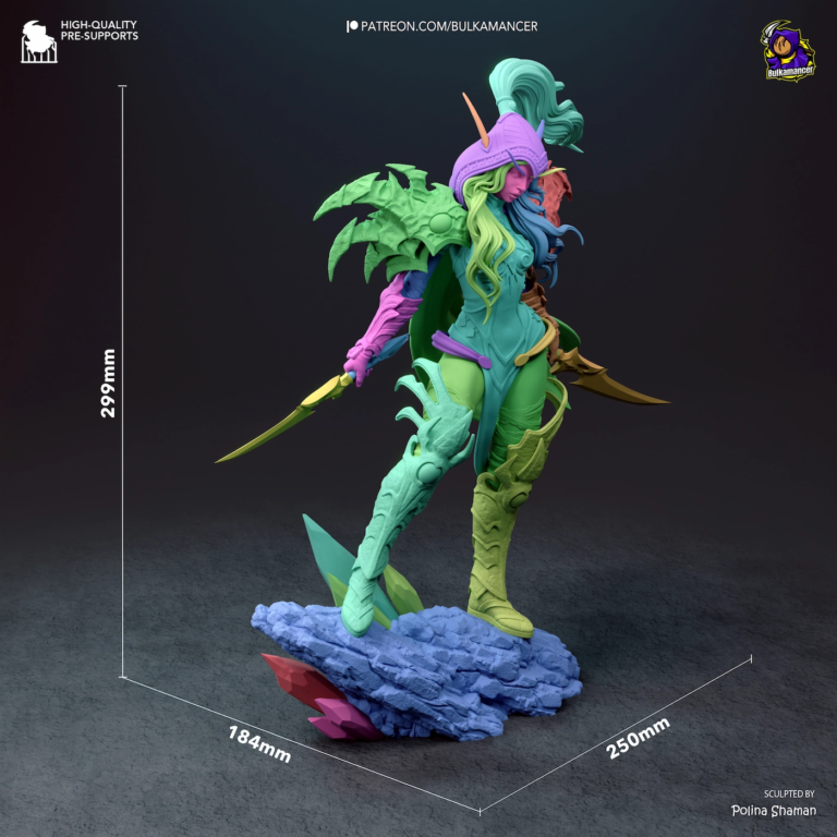 Valeera Sanguinar STL 2 - Warcraft