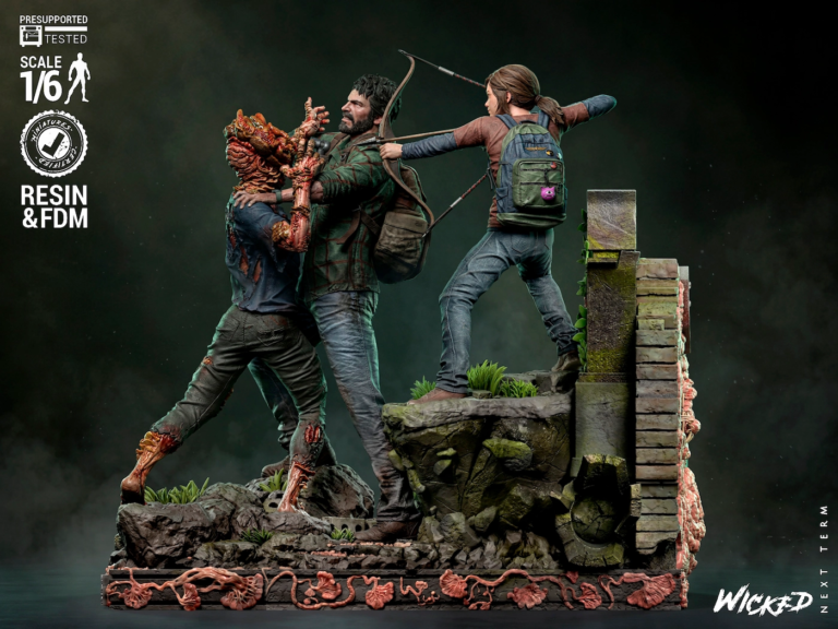 The Last of Us Diorama + Busts + Extras