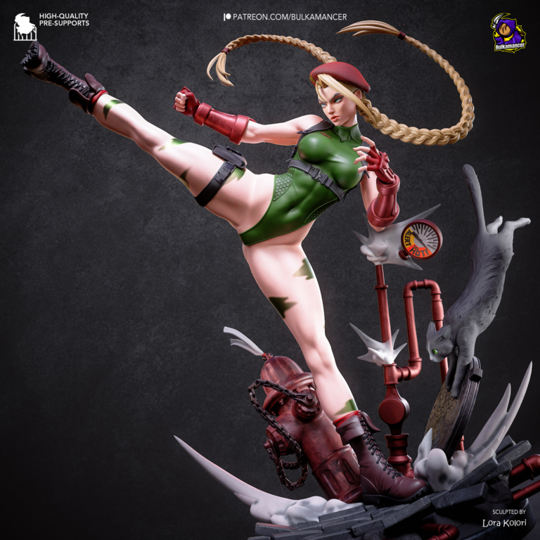 Cammy STL 4 - Street Fighter