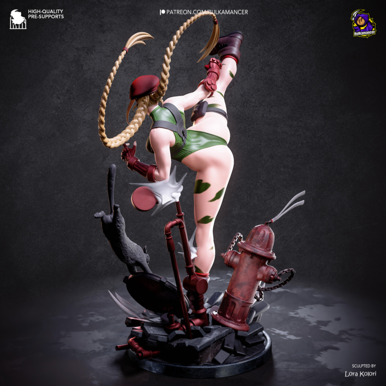 Cammy STL 4 - Street Fighter