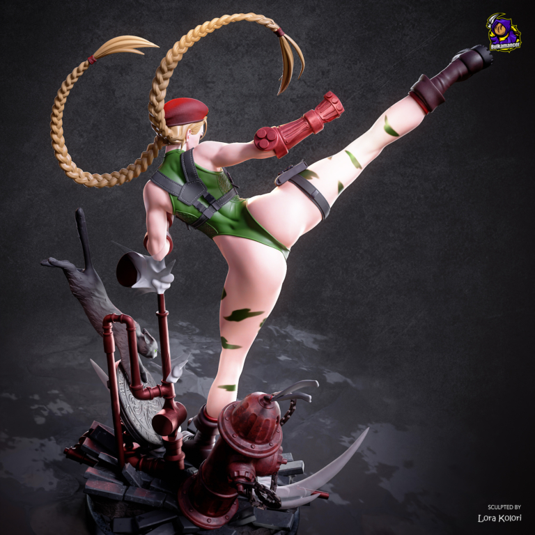 Cammy STL 4 - Street Fighter