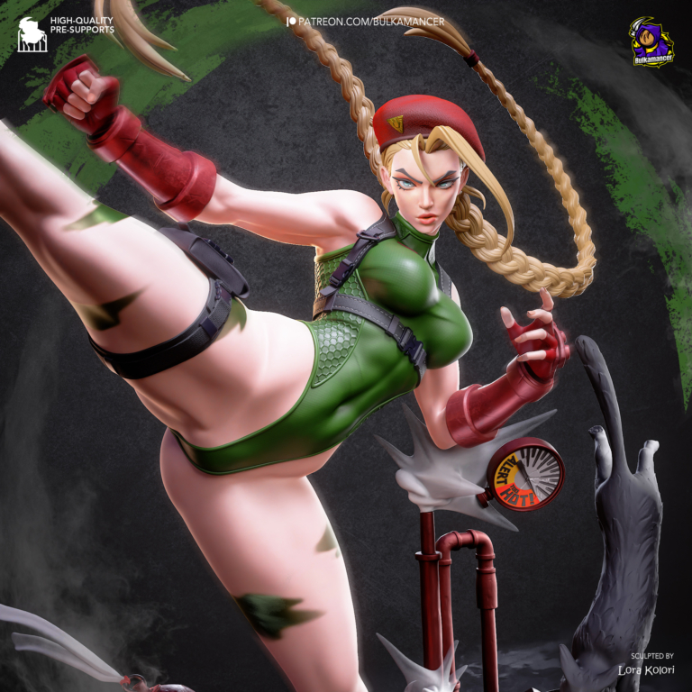 Cammy STL 4 - Street Fighter