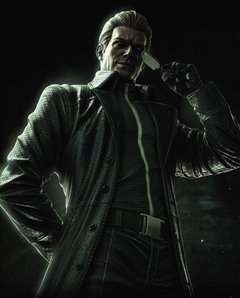 Albert Wesker STL + Bust - Resident Evil