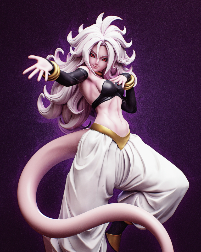 Android 21 STL Cover