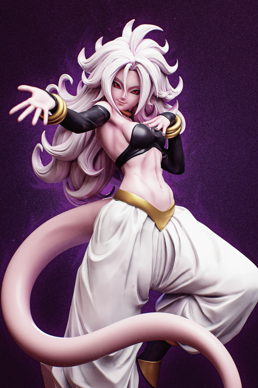 Android 21 STL + Bust - Dragon Ball