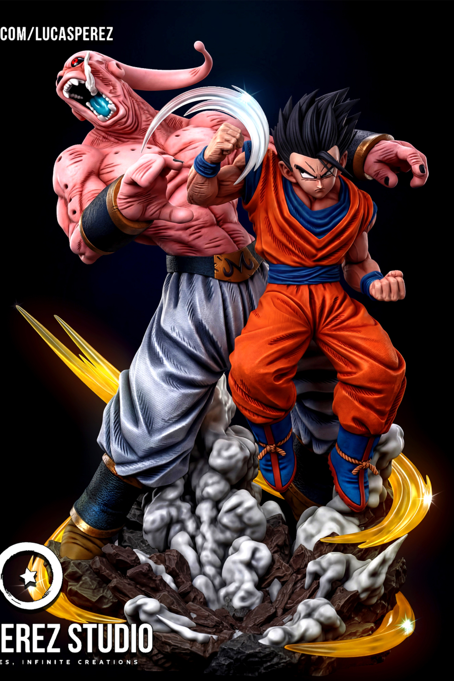 Gohan VS Buu Diorama - Dragon Ball