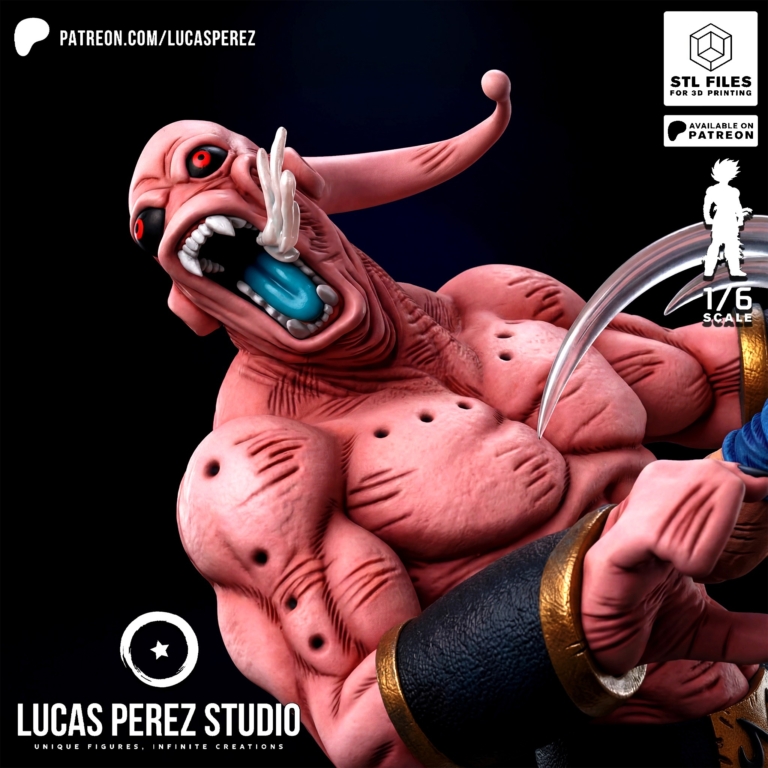 Gohan VS Buu Diorama - Dragon Ball