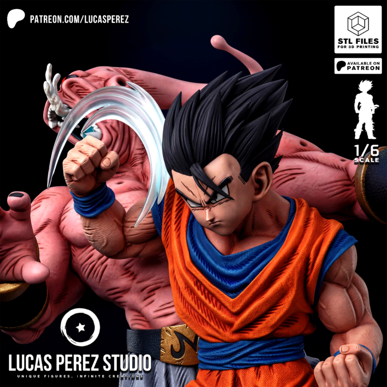 Gohan VS Buu Diorama - Dragon Ball