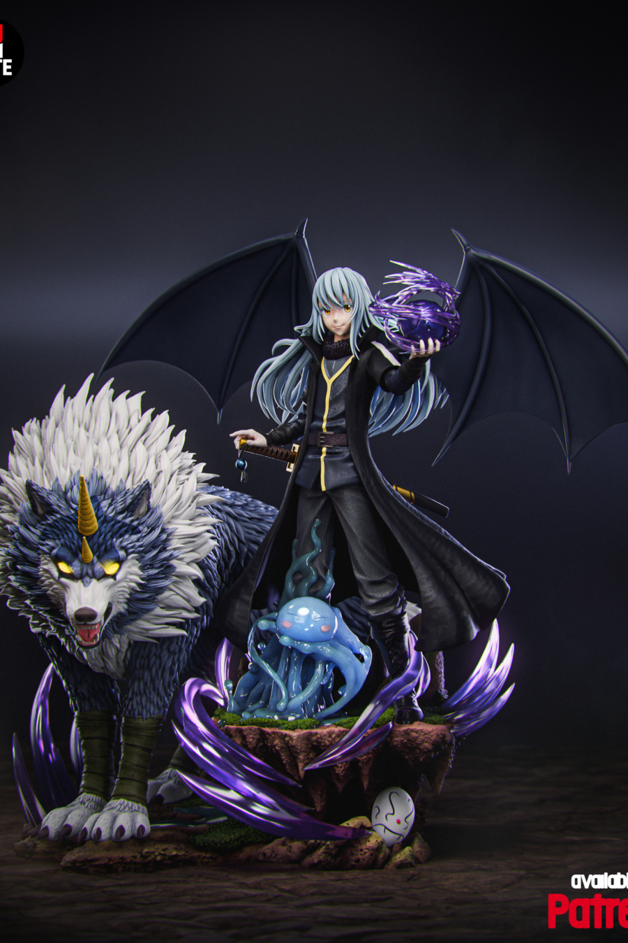 Rimuru Tempest Diorama STL - That Time I Got Reincarnated as a Slime