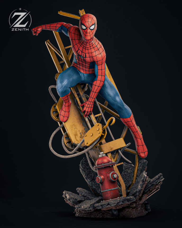 Spider-Man STL 3 + Bust + Extras - Marvel