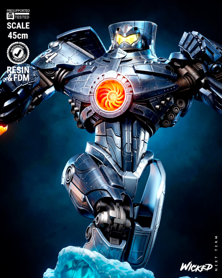 Pacific Rim Diorama + Busts + Extras