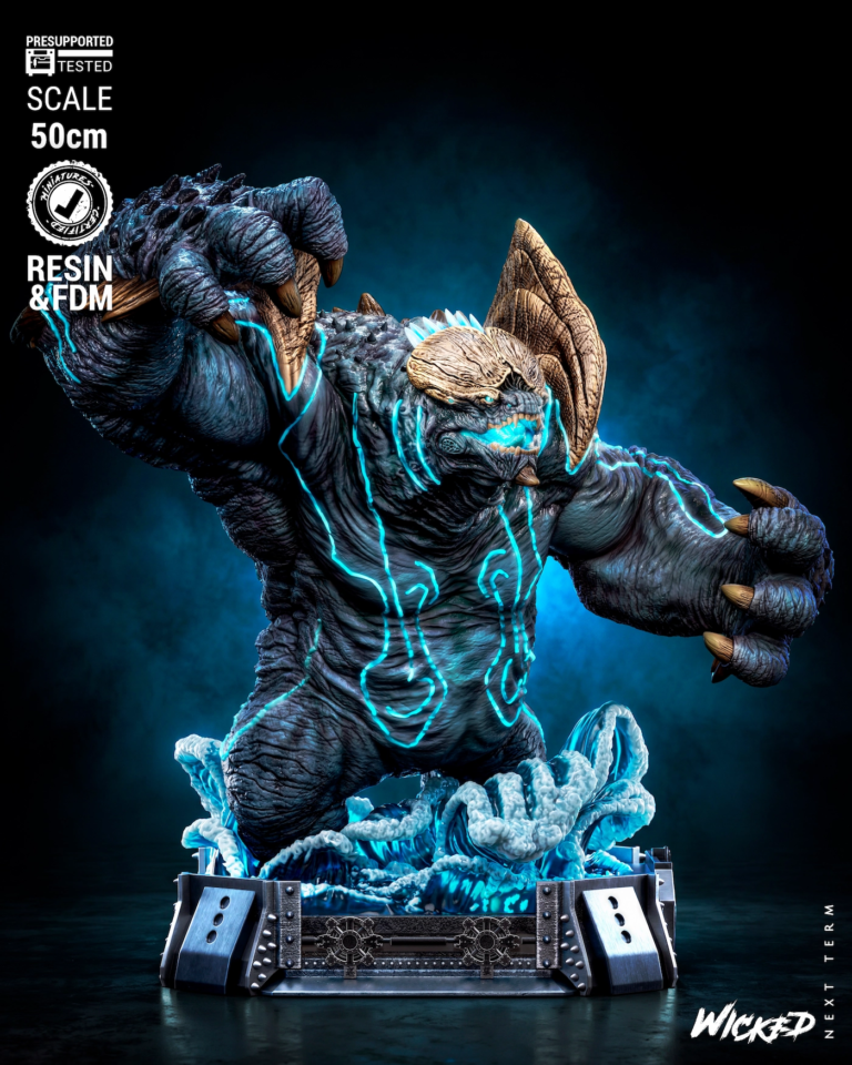Pacific Rim Diorama + Busts + Extras
