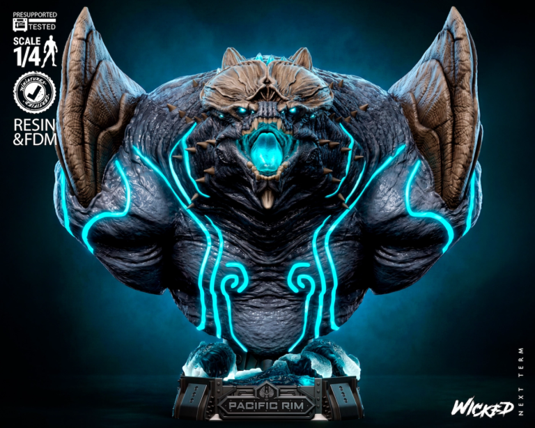 Pacific Rim Diorama + Busts + Extras