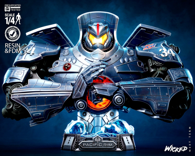 Pacific Rim Diorama + Busts + Extras