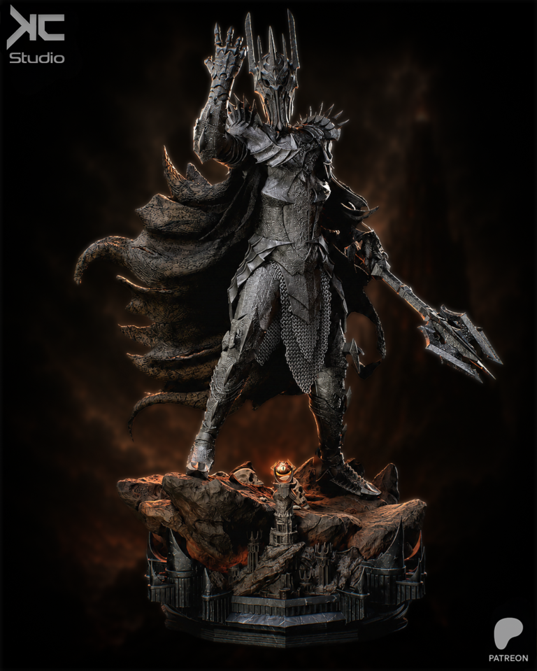 Sauron STL - The Lord of the Rings