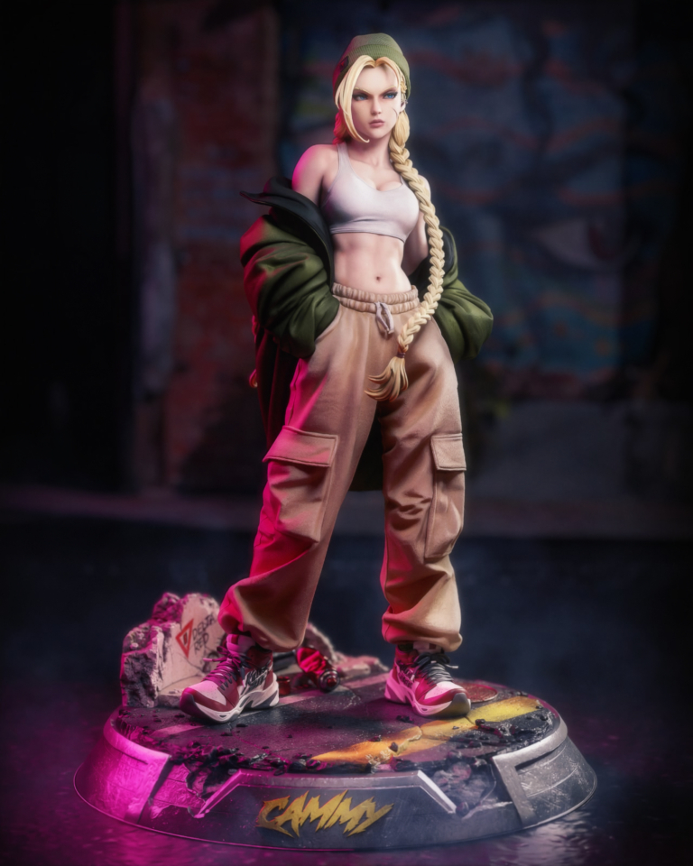 Cammy STL 5 (Street Wear) + Bust + NSFW