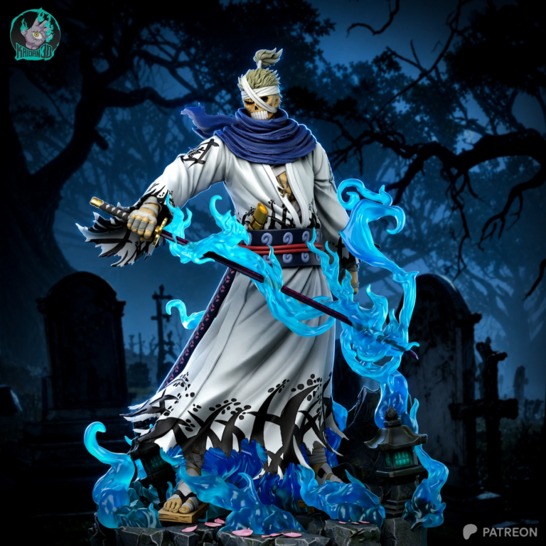 Shimotsuki Ryuma STL + Extras - One Piece
