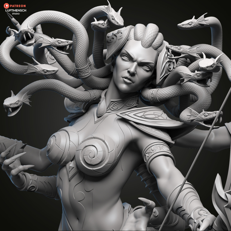Lady Vashj STL + NSFW - Warcraft