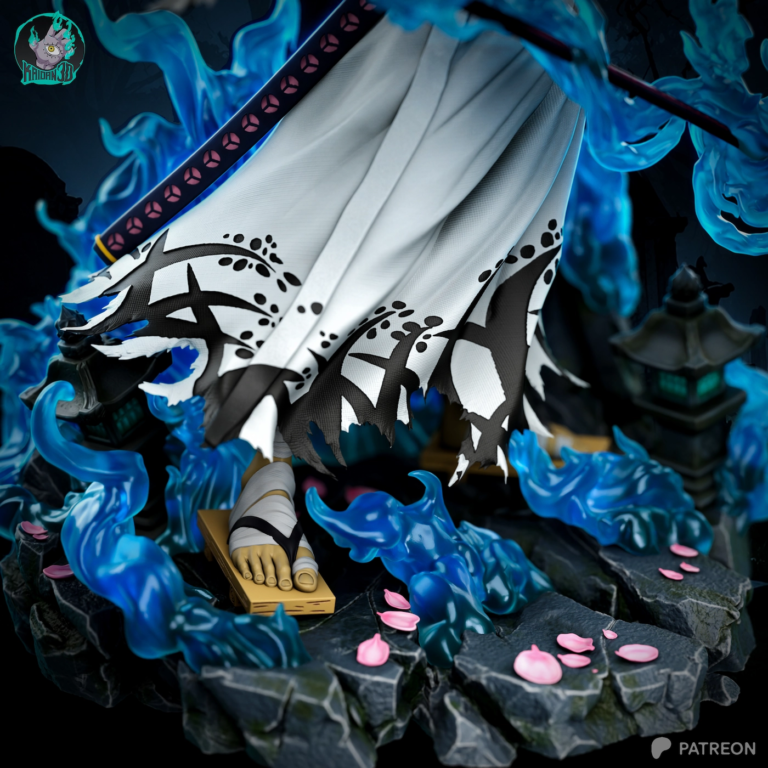 Shimotsuki Ryuma STL + Extras - One Piece