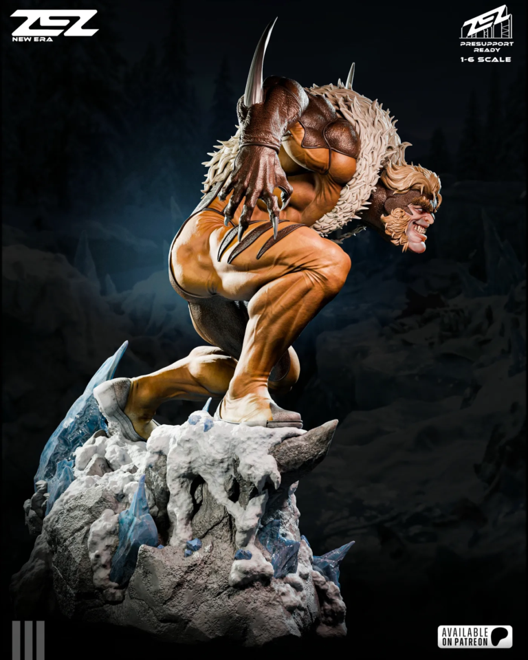 Sabretooth STL + Bust + Extras - Marvel