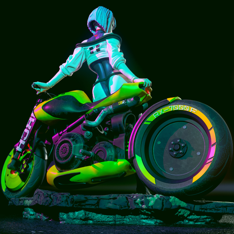 Lucy STL 3 + Bust + NSFW - Cyberpunk: Edgerunners