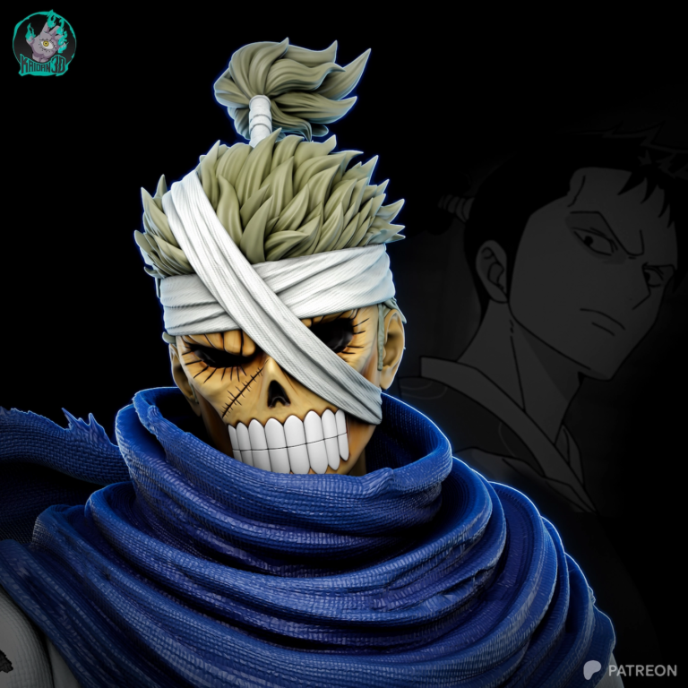Shimotsuki Ryuma STL + Extras - One Piece