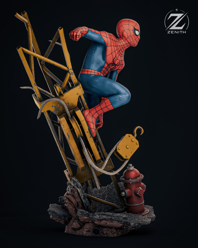 Spider-Man STL 3 + Bust + Extras - Marvel