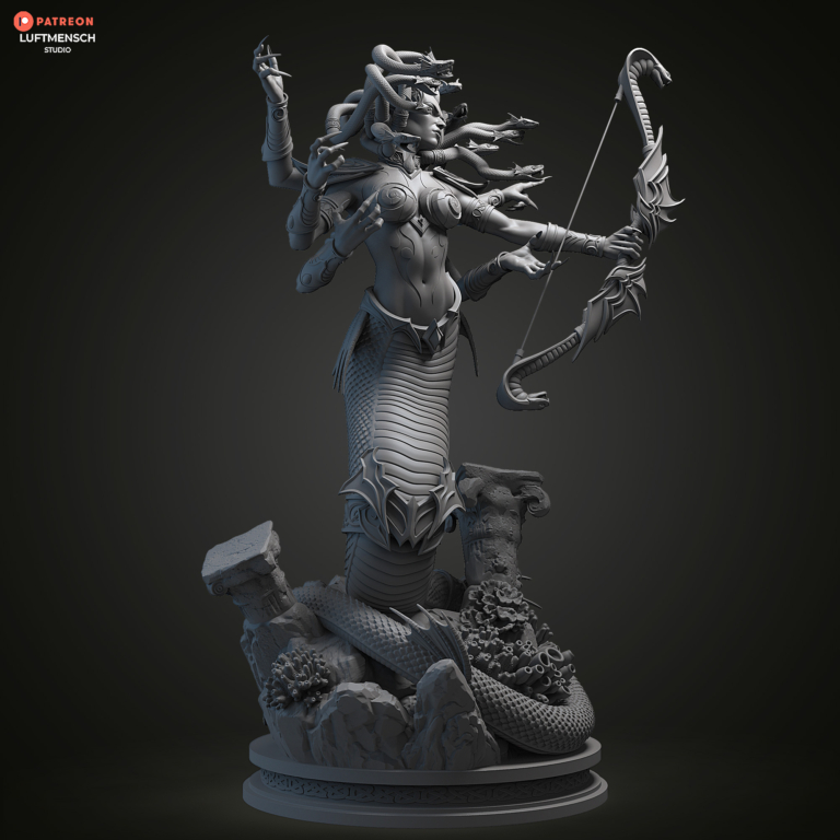 Lady Vashj STL + NSFW - Warcraft