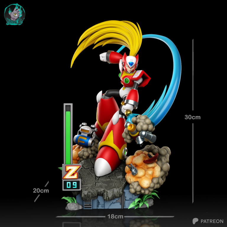 Zero STL 2 + Extras - Mega Man