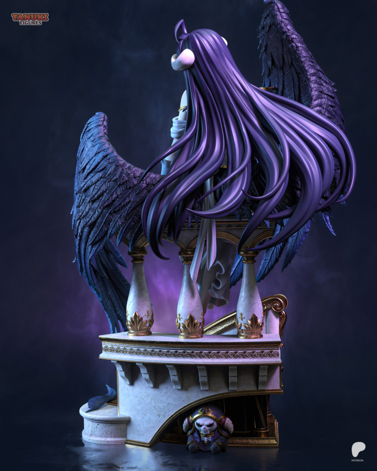 Albedo STL 2 + Bust - Overlord