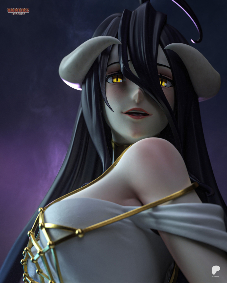 Albedo STL 2 + Bust - Overlord