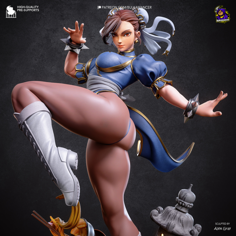 Chun-Li STL Cover