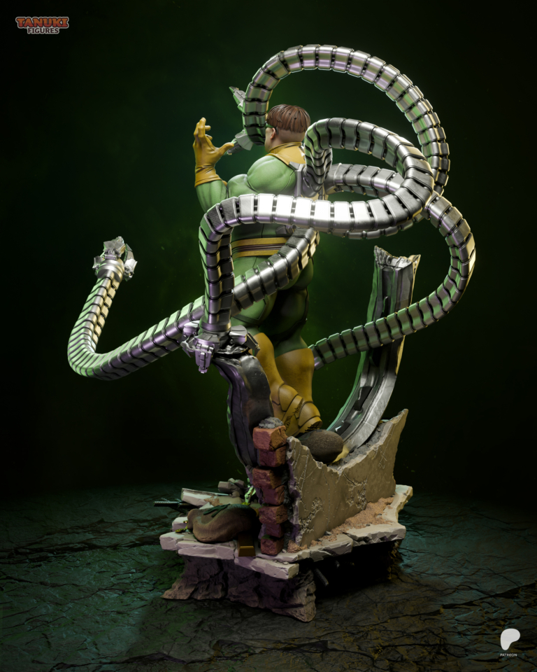 Doctor Octopus STL 2 + Bust - Marvel