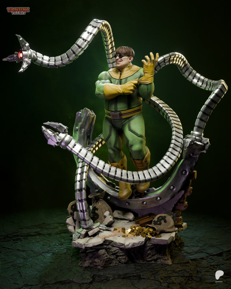 Doctor Octopus STL 2 + Bust - Marvel