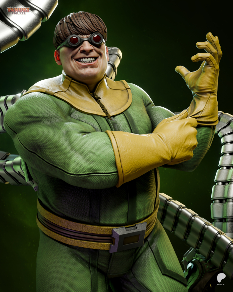 Doctor Octopus STL 2 + Bust - Marvel