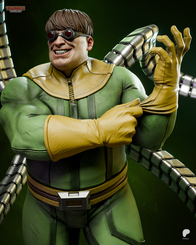 Doctor Octopus STL 2 + Bust - Marvel