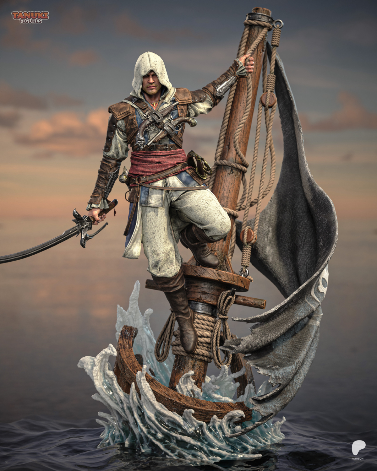 Edward Kenway STL Cover