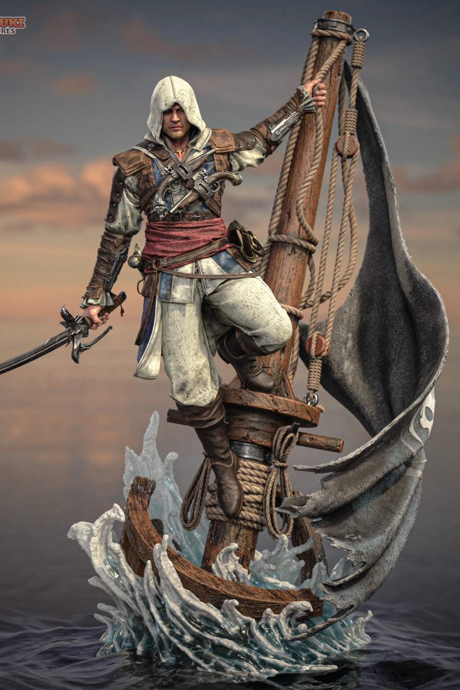 Edward Kenway STL Cover