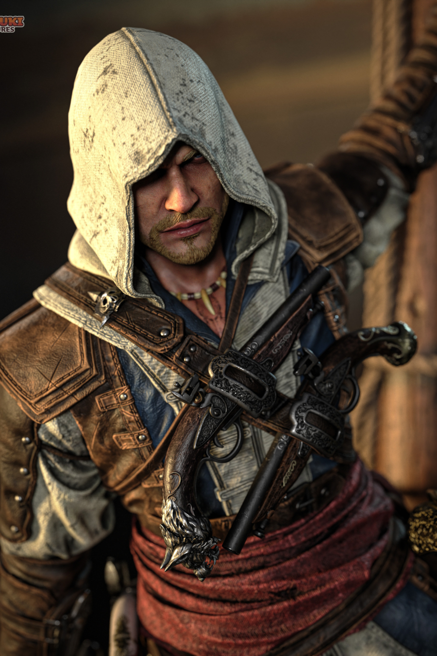 Edward Kenway TanukiFigures 12