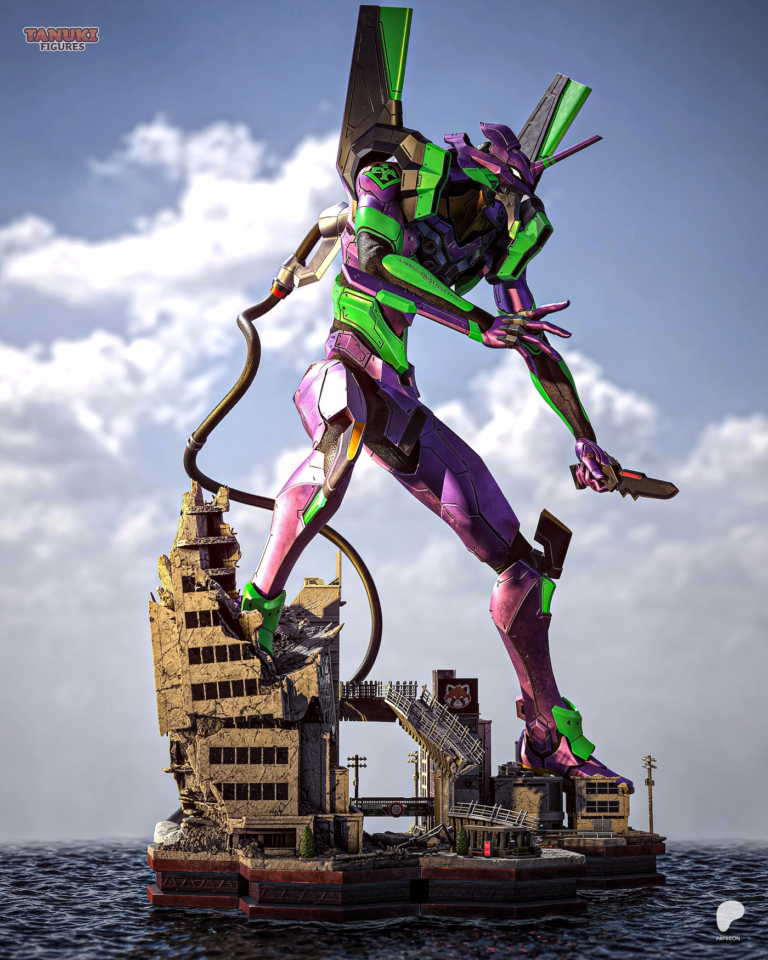 Eva 01 STL + Bust - Neon Genesis Evangelion