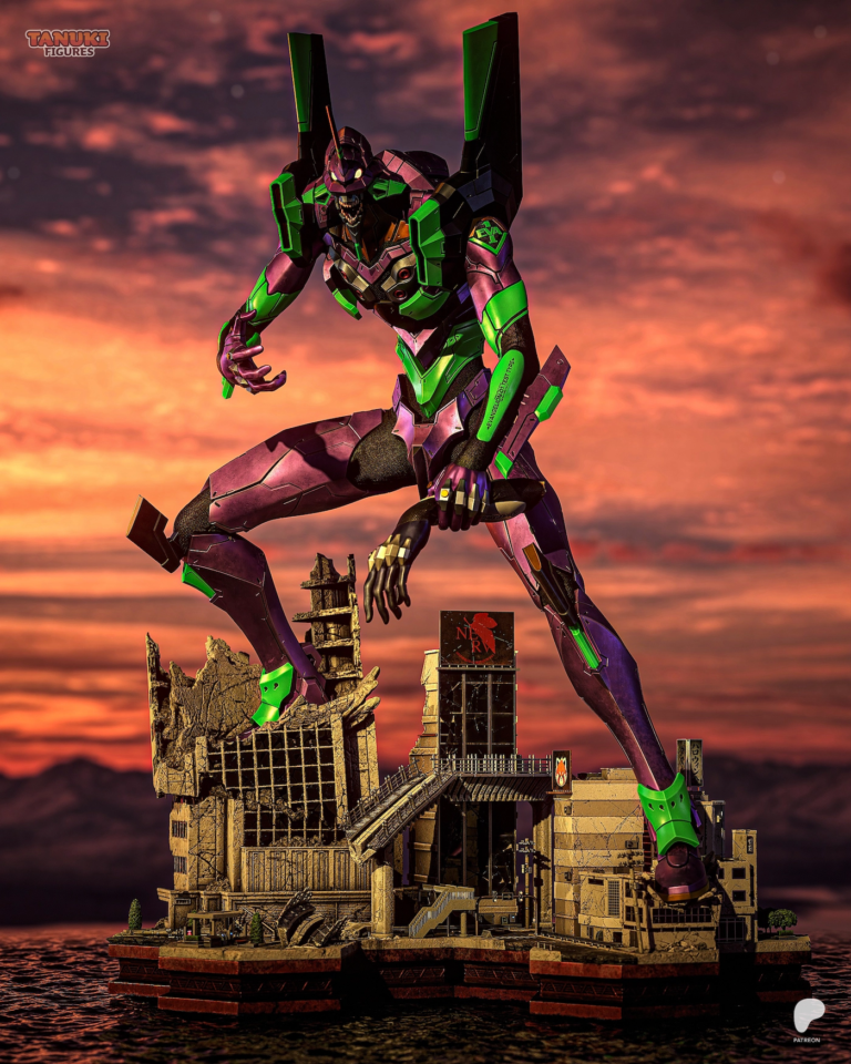 Eva 01 STL + Bust - Neon Genesis Evangelion