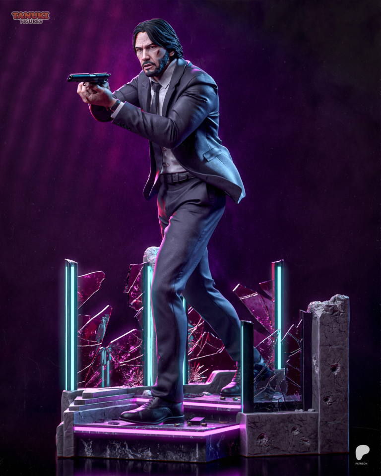John Wick STL Cover