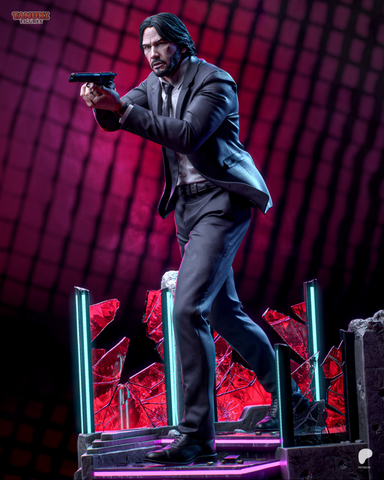 John Wick STL + Bust - John Wick