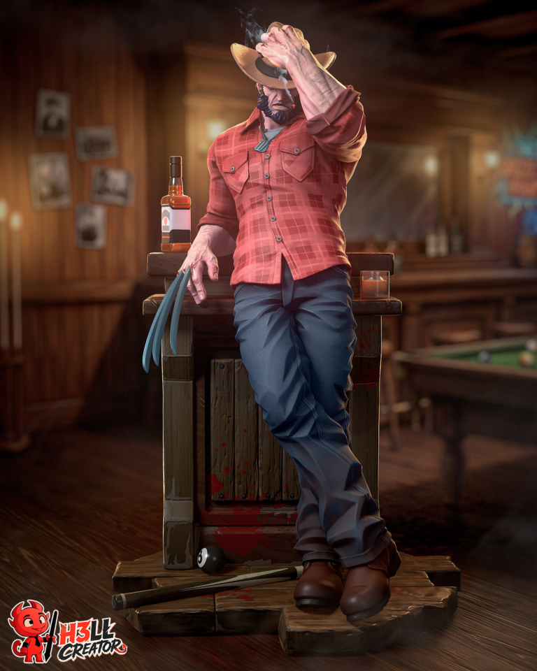 Logan STL 3 + Bust - Marvel