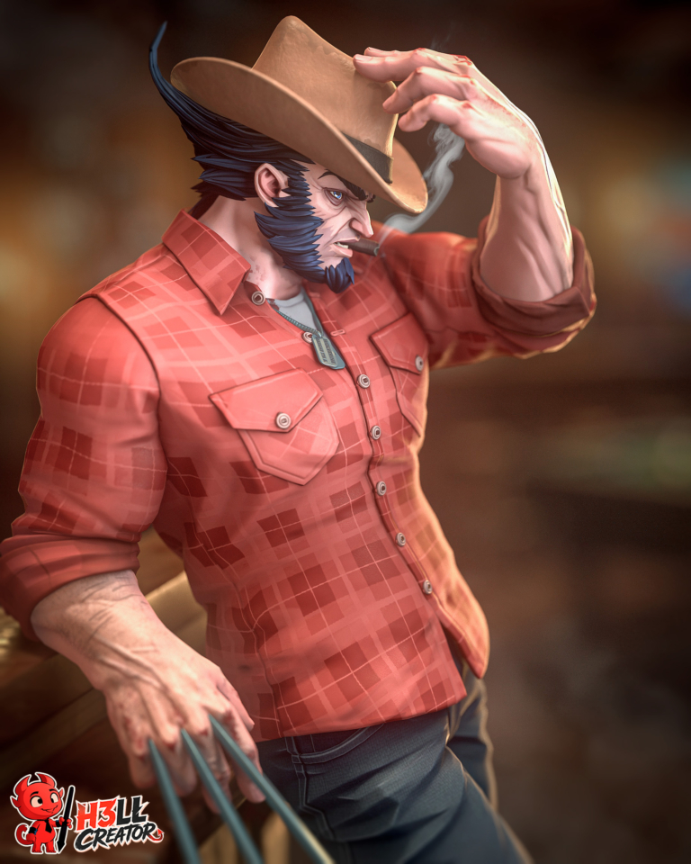Logan STL 3 + Bust - Marvel