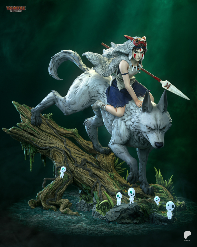 Princess Mononoke STL Cover