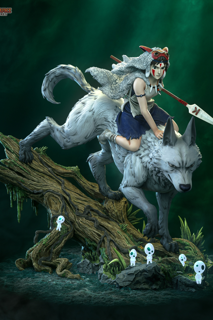 Princess Mononoke STL Cover