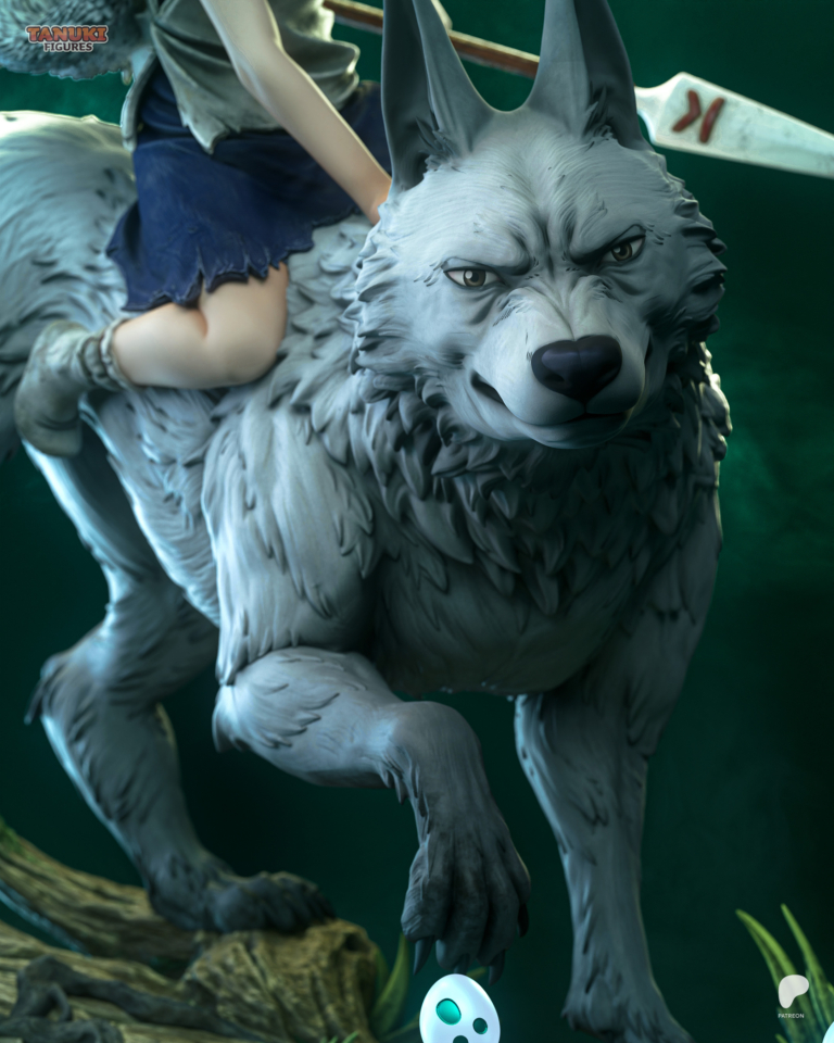 San + Bust - Princess Mononoke STL